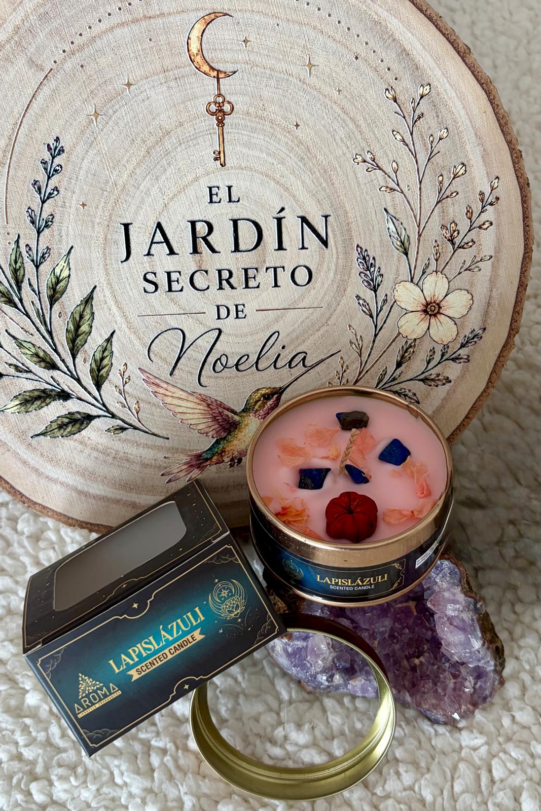 Vela Aromática Lapislázuli-Sabiduría,Intuición y Serenidad