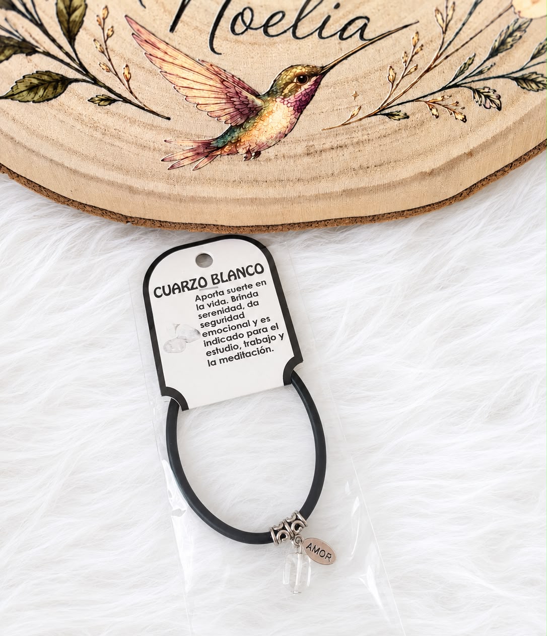 Pulsera Cuarzo Blanco