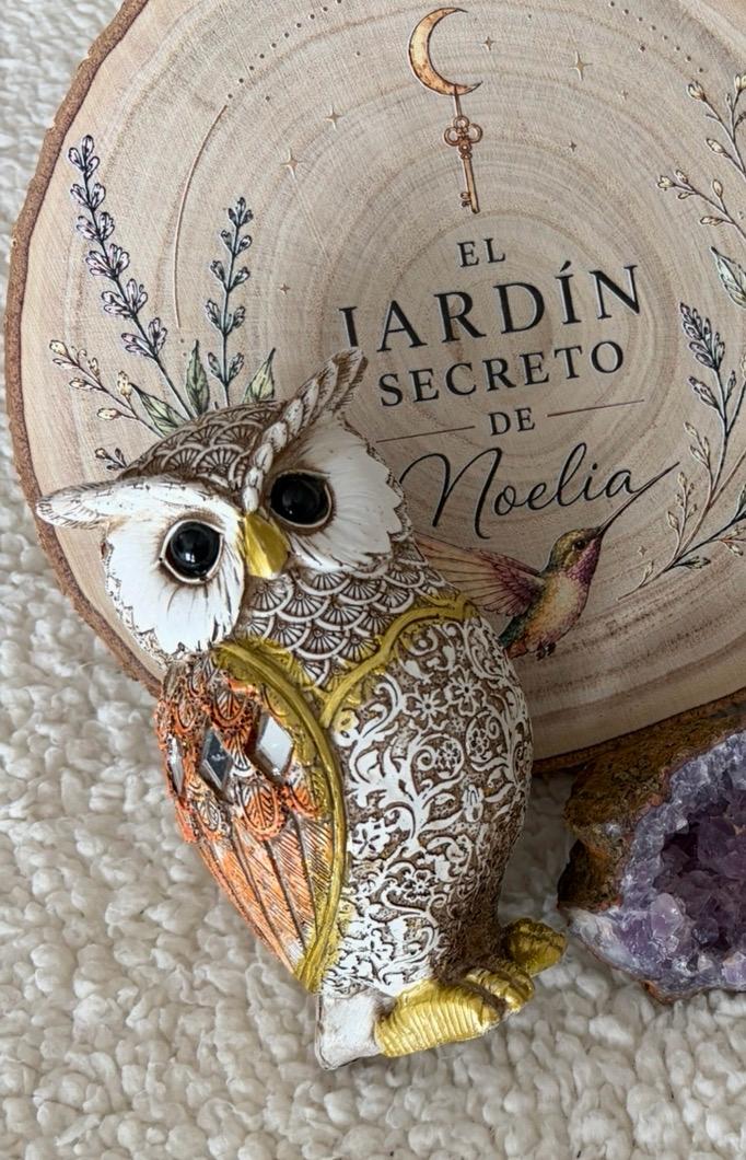 Búho Decorativo Naranja