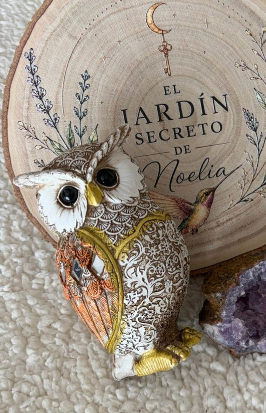 Búho Decorativo Naranja