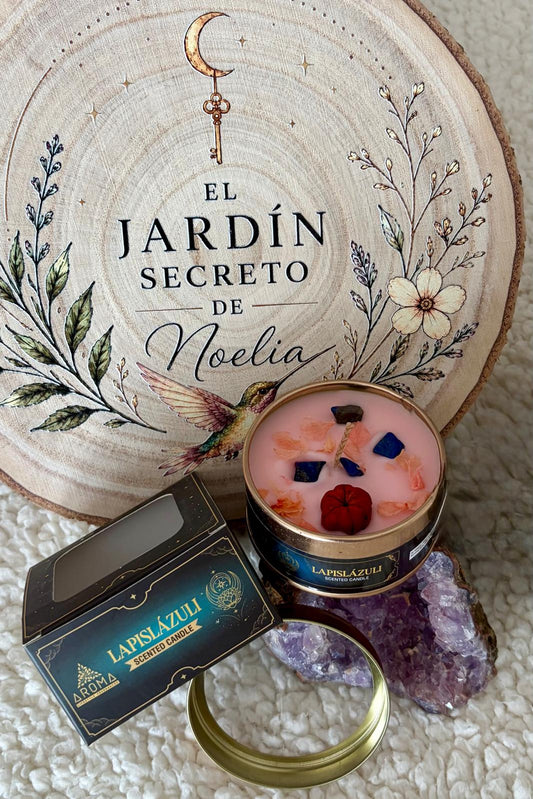 Vela Aromática Lapislázuli-Sabiduría,Intuición y Serenidad