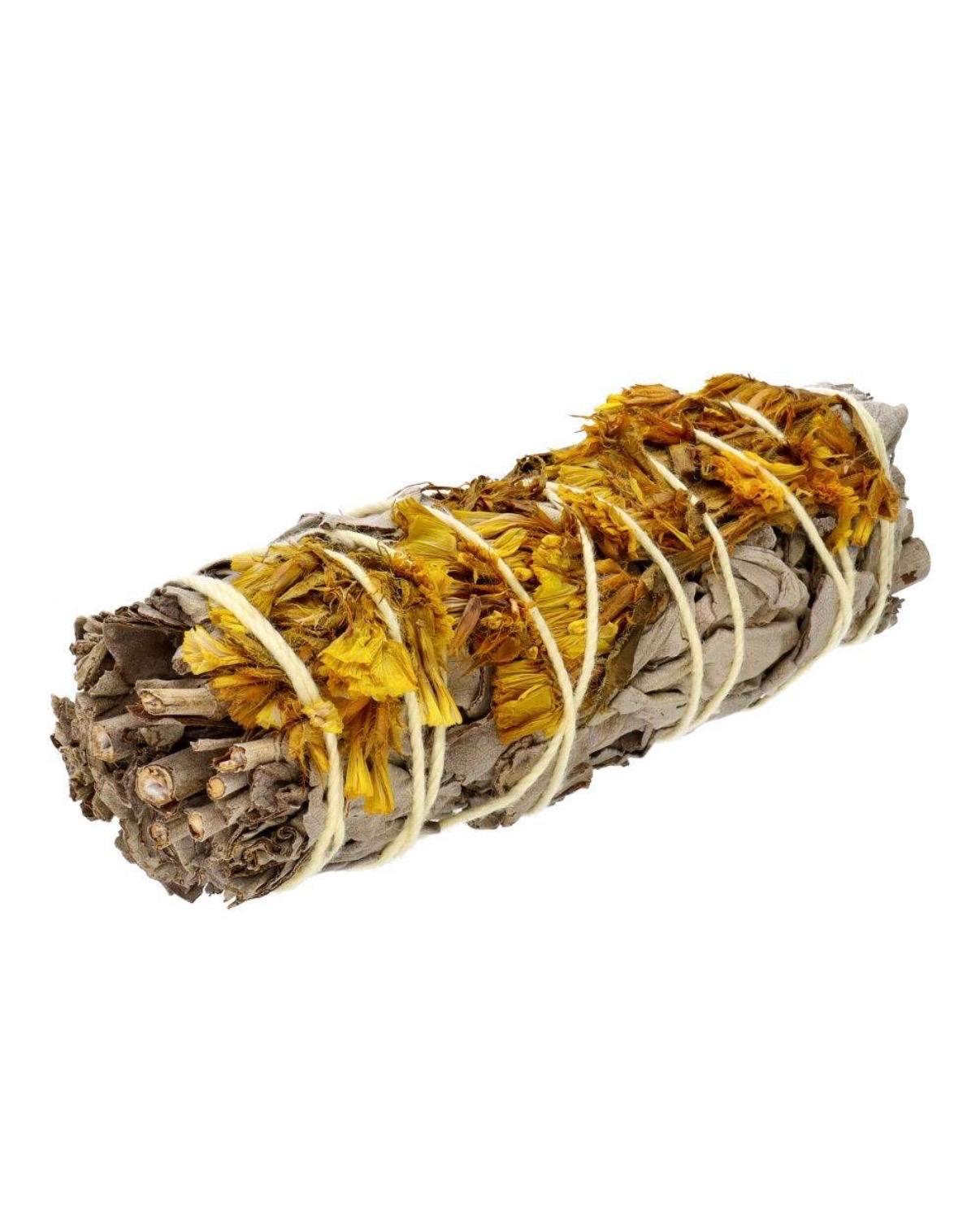 Atadillo Salvia Blanca y Calendula