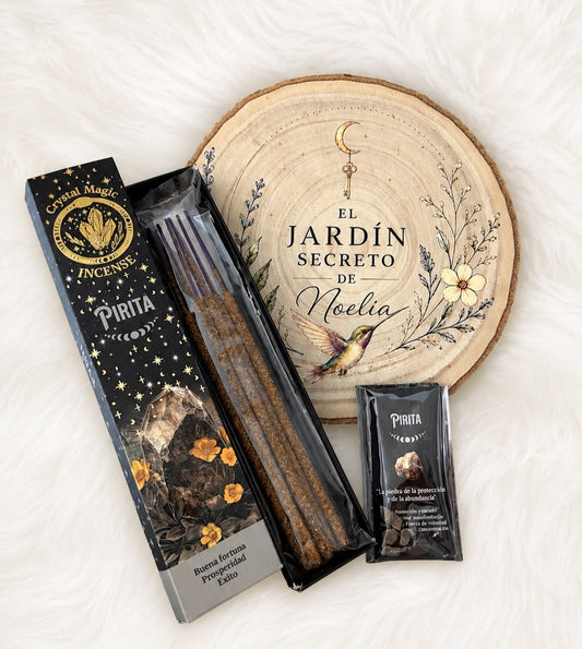Incenso Crystal Magic Pirita