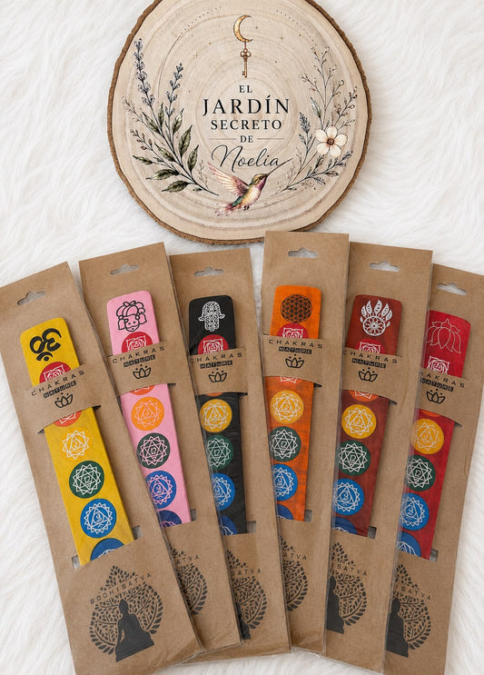 Porta Incienso 7 Chakras
